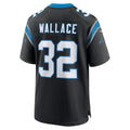 BIPIHUC C.Panthers #32 Trevin Wallace Black Team Game Jersey