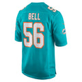 BIPIHUC M.Dolphins #56 Quinton Bell Aqua Game Jersey