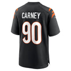 BIPIHUC C.Bengals #90 Owen Carney Black Home Game Player Jersey