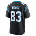 BIPIHUC C.Panthers #83 David Moore Black Game Jersey