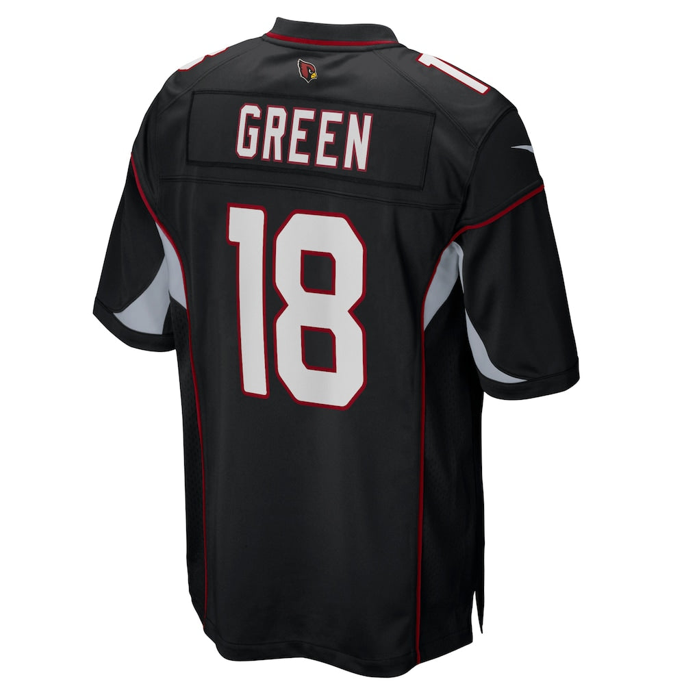 BIPIHUC A.Cardinals #18 A.J. Green Black Game Jersey