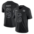 BIPIHUC NY.Giants #6 Jaxson Dart Player Black Limited 2026 Salute to Service Home Game Stitched Jerseys