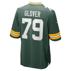 BIPIHUC GB.Packers #79 Travis Glover Green Game Jersey