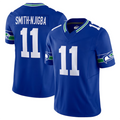 BIPIHUC #11 Jaxon Smith-Njigba Player S.Seahawks Royal Alternate Vapor F.U.S.E. Limited Stitched Jerseys
