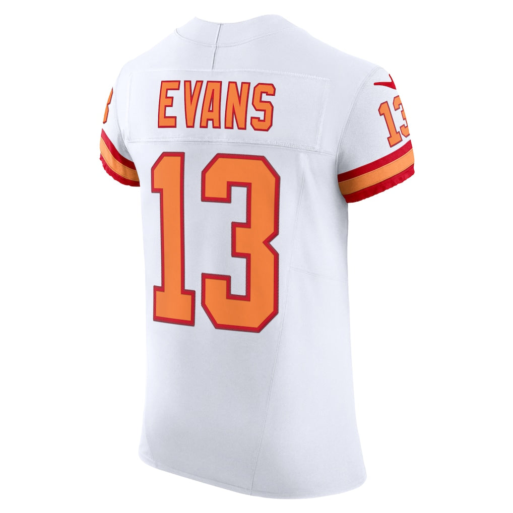 BIPIHUC TB.Buccaneers #13 Mike Evans White The '76 Jersey Vapor F.U.S.E. Elite Jersey