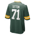 BIPIHUC GB.Packers #71 Josh Sitton Green Game Jersey