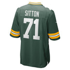 BIPIHUC GB.Packers #71 Josh Sitton Green Game Jersey