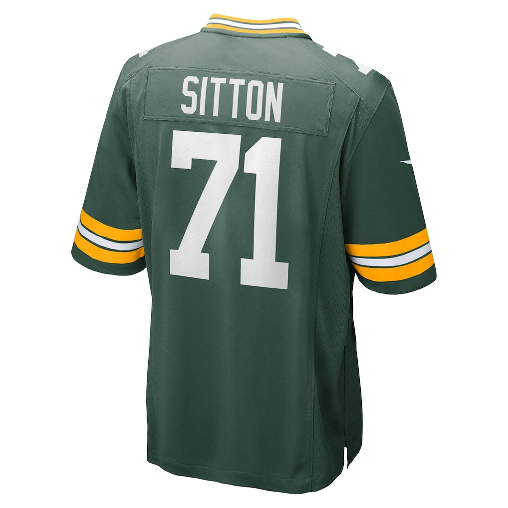 BIPIHUC GB.Packers #71 Josh Sitton Green Game Jersey
