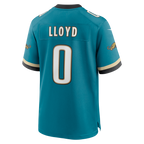 BIPIHUC J.Jaguars #0 Devin Lloyd Teal Alternate 2 Prowler Throwback Game Jersey