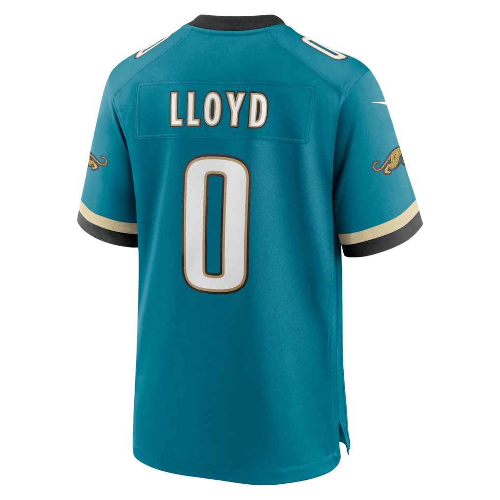 BIPIHUC J.Jaguars #0 Devin Lloyd Teal Alternate 2 Prowler Throwback Game Jersey