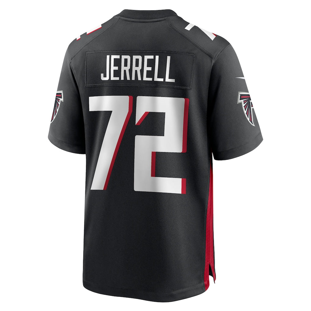 BIPIHUC A.Falcons #72 Michael Jerrell Black Team Game Jersey