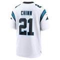 BIPIHUC C.Panthers #21 Jeremy Chinn White Game Jersey