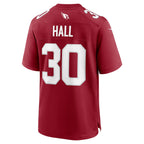 BIPIHUC A.Cardinals #30 Darren Hall Cardinal Team Game Jersey