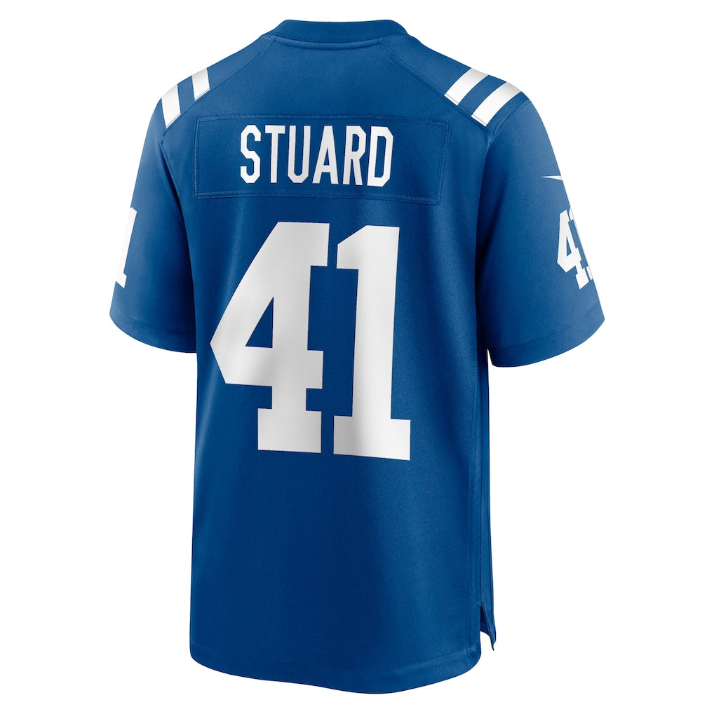 BIPIHUC IN.Colts #41 Grant Stuard Royal Game Player Jersey