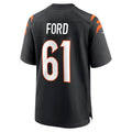 BIPIHUC C.Bengals #61 Cody Ford Black Game Jersey