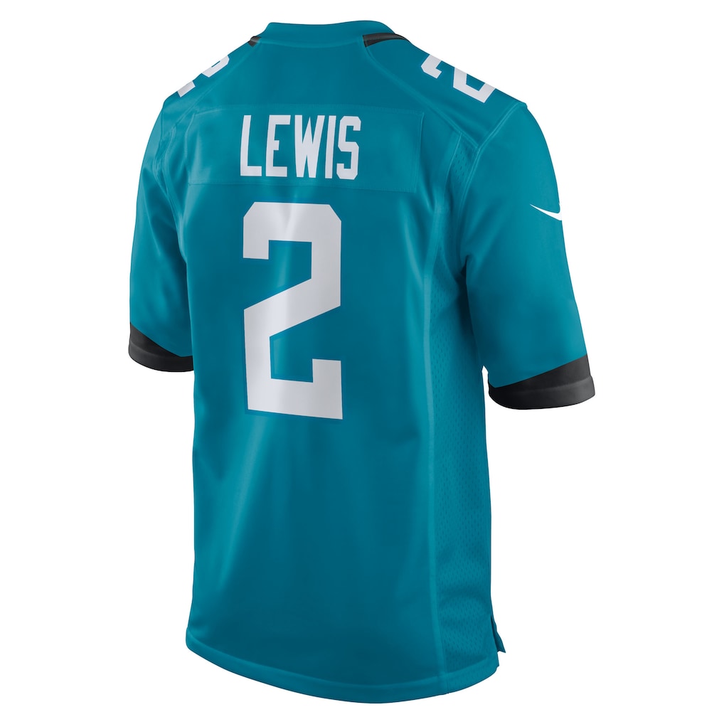 BIPIHUC J.Jaguars #2 Jourdan Lewis Teal Team Game Jersey