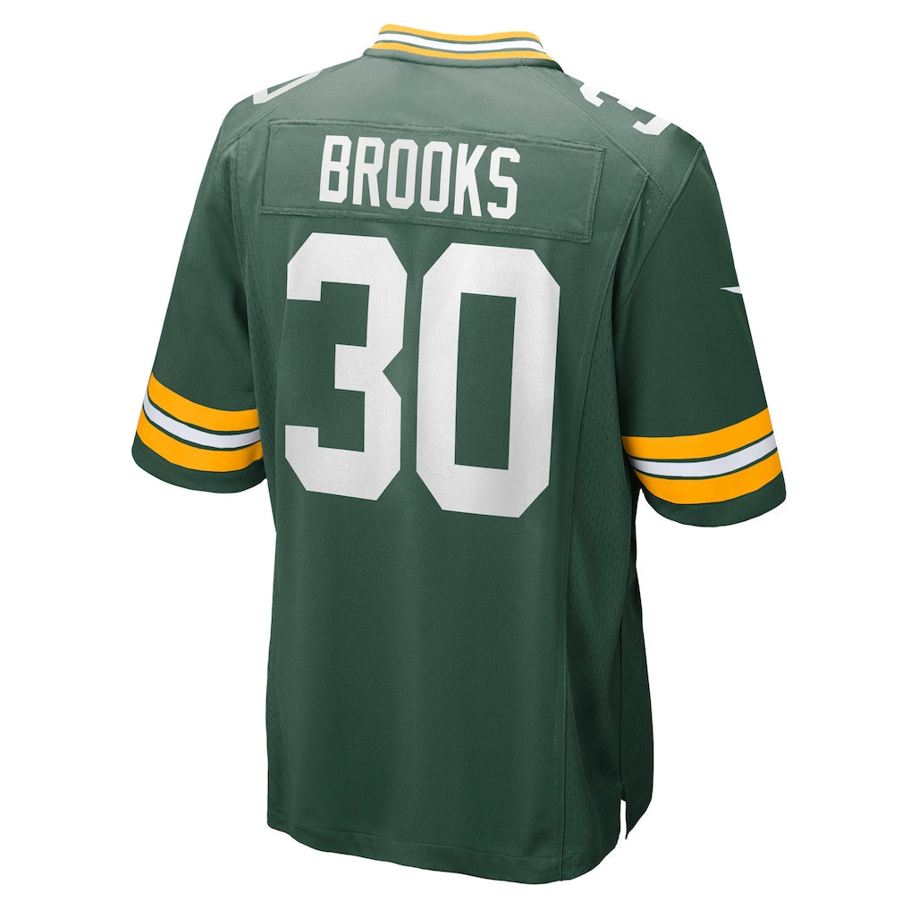 BIPIHUC GB.Packers #30 Chris Brooks Green Team Game Jersey