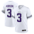 BIPIHUC #3 Jordan Addison Player MN.Vikings White Alternate Game Stitched Jerseys