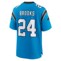 BIPIHUC C.Panthers #24 Jonathon Brooks Blue Alternate Game Player Jersey
