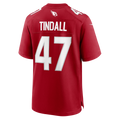 BIPIHUC A.Cardinals #47 Channing Tindall Cardinal Team Game Jersey