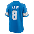 BIPIHUC D.Lions #8 Kyle Allen Blue Team Game Jersey