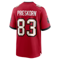 BIPIHUC TB.Buccaneers #83 Caden Prieskorn Red Team Game Jersey