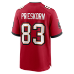 BIPIHUC TB.Buccaneers #83 Caden Prieskorn Red Team Game Jersey