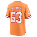 BIPIHUC TB.Buccaneers #63 Lee Roy Selmon Creamsicle 50th Season Game Jersey