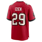 BIPIHUC TB.Buccaneers #29 Christian Izien Red Game Jersey