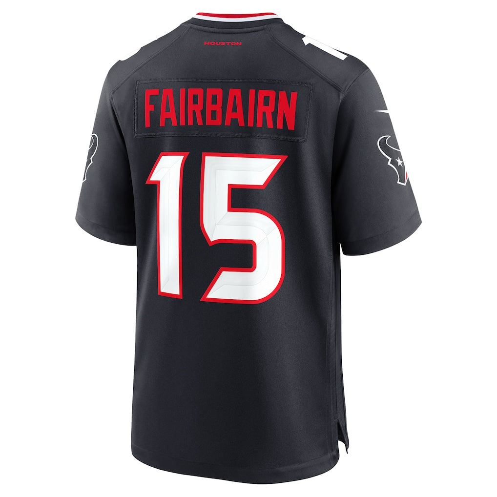 BIPIHUC H.Texans #15 Ka'imi Fairbairn Navy Team Game Jersey
