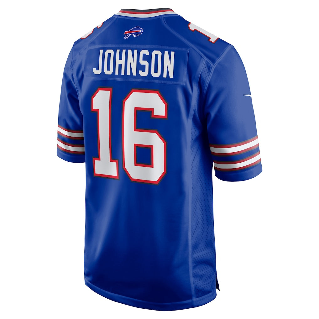 BIPIHUC B.Bills #16 Xavier Johnson Royal Game Jersey
