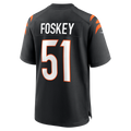 BIPIHUC C.Bengals #51 Isaiah Foskey Black Team Game Jersey