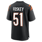 BIPIHUC C.Bengals #51 Isaiah Foskey Black Team Game Jersey