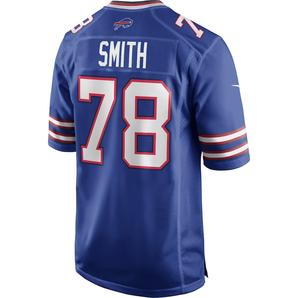 BIPIHUC B.Bills #78 Bruce Smith Royal Game Retired Player Jersey