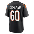 BIPIHUC C.Bengals #60 Jaxson Kirkland Black Team Game Jersey