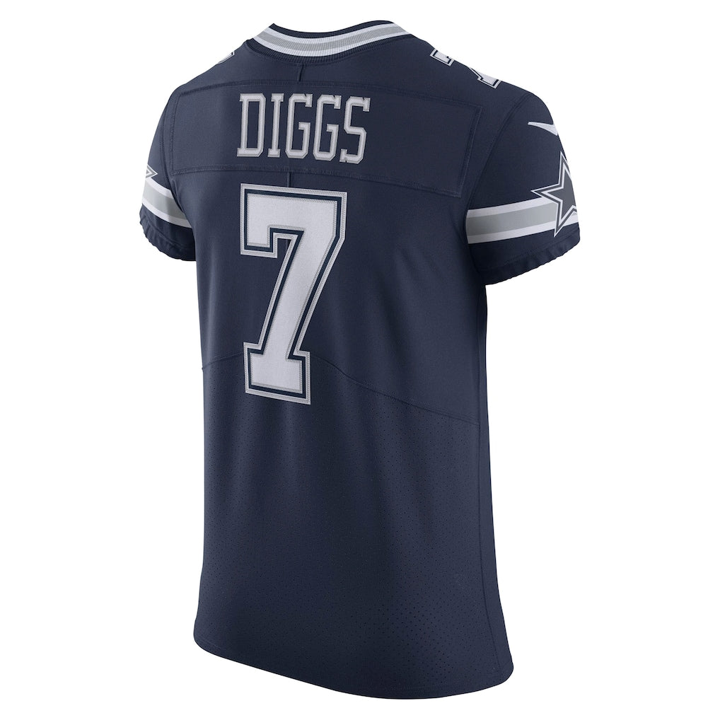 BIPIHUC D.Cowboys #7 Trevon Diggs Navy Alternate 2 Vapor Elite Jersey