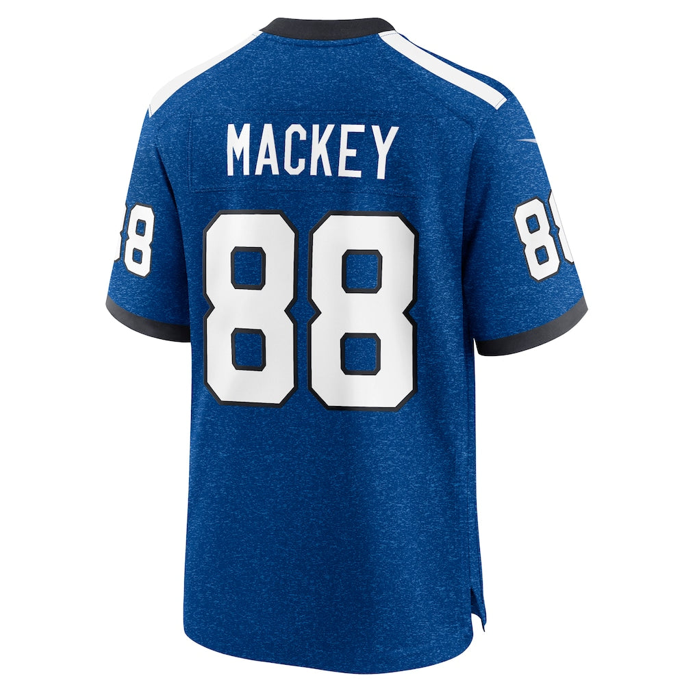BIPIHUC IN.Colts #88 John Mackey Blue Retired Player Alternate Game Jersey