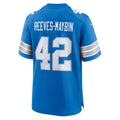 BIPIHUC D.Lions #42 Jalen Reeves-Maybin Blue Team Game Jersey