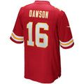 BIPIHUC KC.Chiefs #16 Len Dawson Red Game Retired Player Jersey