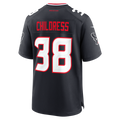 BIPIHUC H.Texans #38 Zion Childress Navy Team Game Jersey