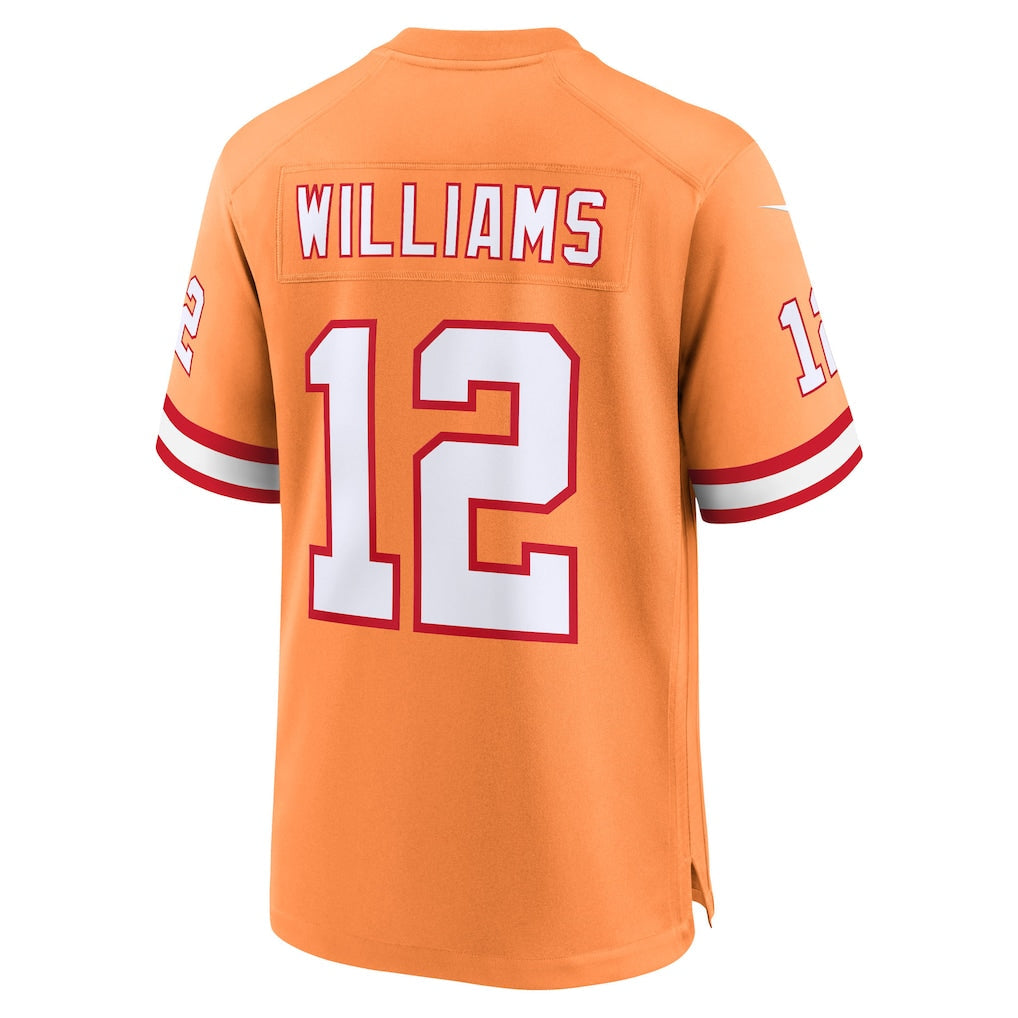 BIPIHUC TB.Buccaneers #12 Doug Williams Creamsicle 50th Season Game Jersey