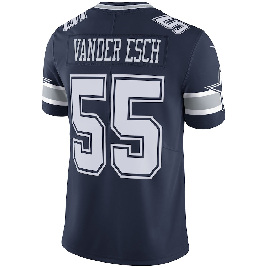 BIPIHUC D.Cowboys #55 Leighton Vander Esch Navy Vapor Limited Player Jersey
