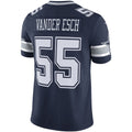 BIPIHUC D.Cowboys #55 Leighton Vander Esch Navy Vapor Limited Player Jersey