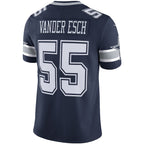 BIPIHUC D.Cowboys #55 Leighton Vander Esch Navy Vapor Limited Player Jersey