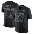 BIPIHUC SF.49ers #97 Nick Bosa Player Black Limited 2026 Salute to Service Home Game Stitched Jerseys