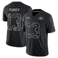 BIPIHUC SF.49ers #13 Brock Purdy Player Black Limited 2026 Salute to Service Home Game Stitched Jerseys