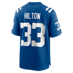 BIPIHUC IN.Colts #33 Mike Hilton Royal Team Game Jersey