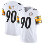 BIPIHUC #90 T.J. Watt Player P.Steelers White Vapor F.U.S.E. Limited Stitched Jerseys