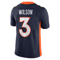 BIPIHUC D.Broncos #3 Russell Wilson Navy Vapor Untouchable Limited Jersey