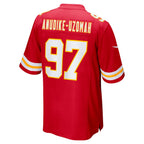 BIPIHUC KC.Chiefs #97 Felix Anudike-Uzomah Red Game Jersey